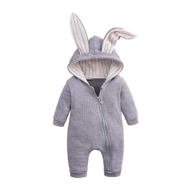 winter Baby Panda Romper 4 colors 0-12m