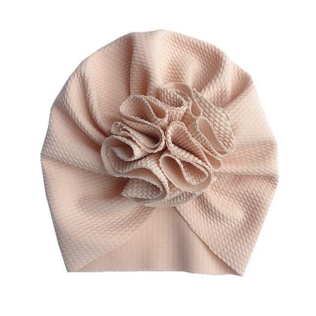 Turban Flower Baby Hat