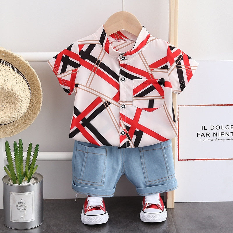 Kids Summer Boys Set "Urban" 3 styles 18m-4y