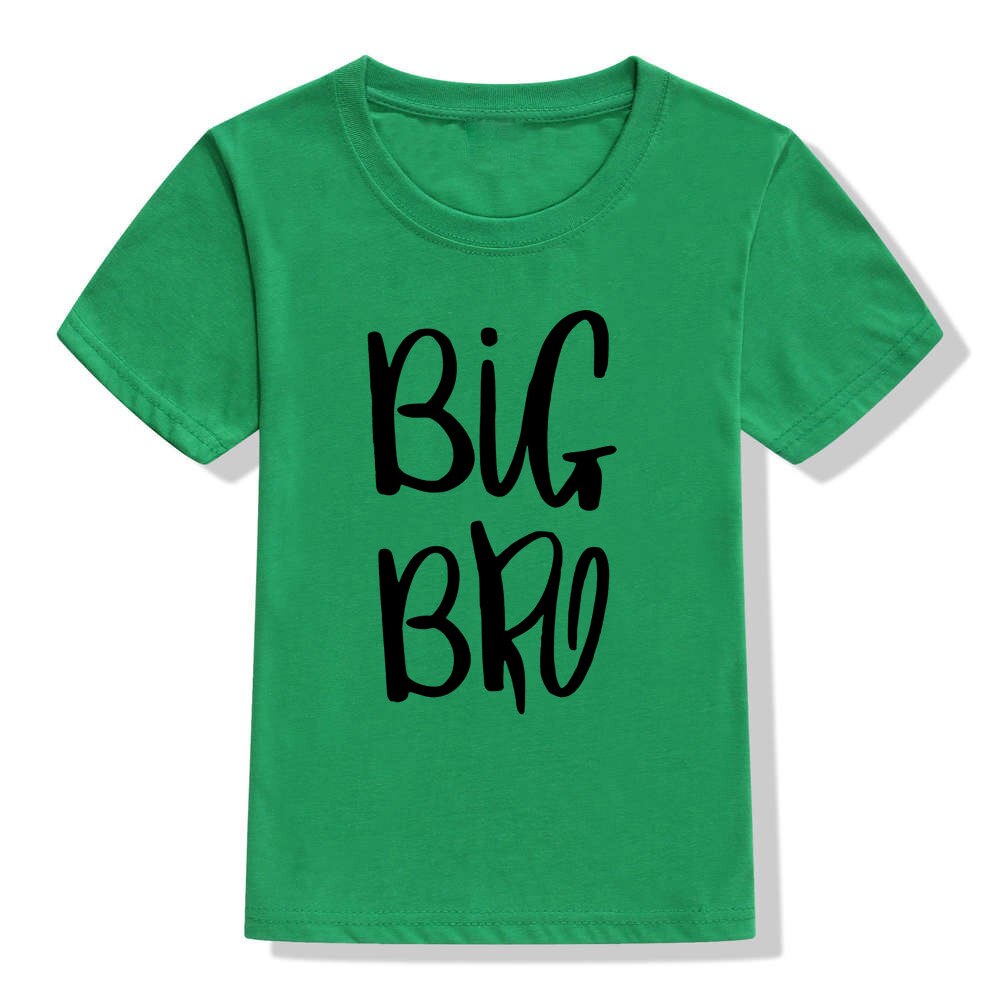 Big Bro Print Kids Boys T-Shirt 3-8yrs