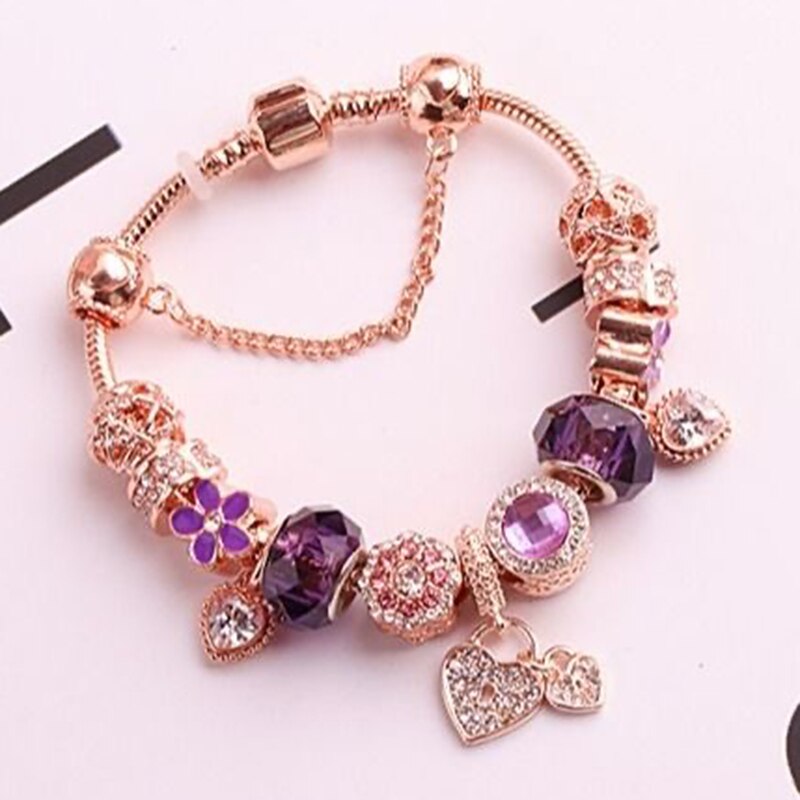 New Cute Little Bella Beads Charm Bracelet For Women & Kids