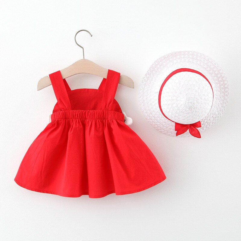 Girls Summer Rainbow Dress 12m-3yrs 4 colors