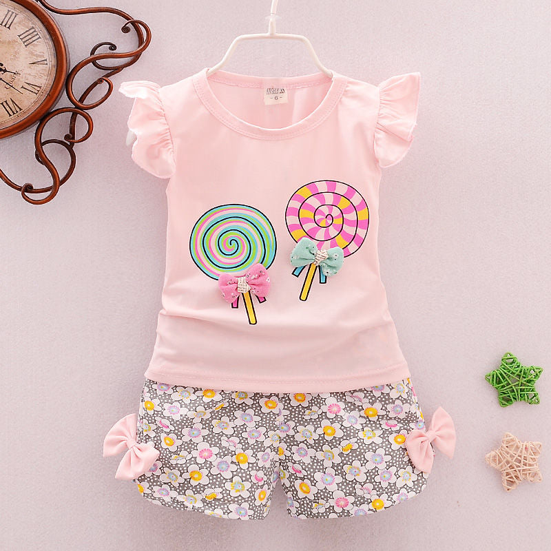 Lollipop Shorts Set (6M-5T)