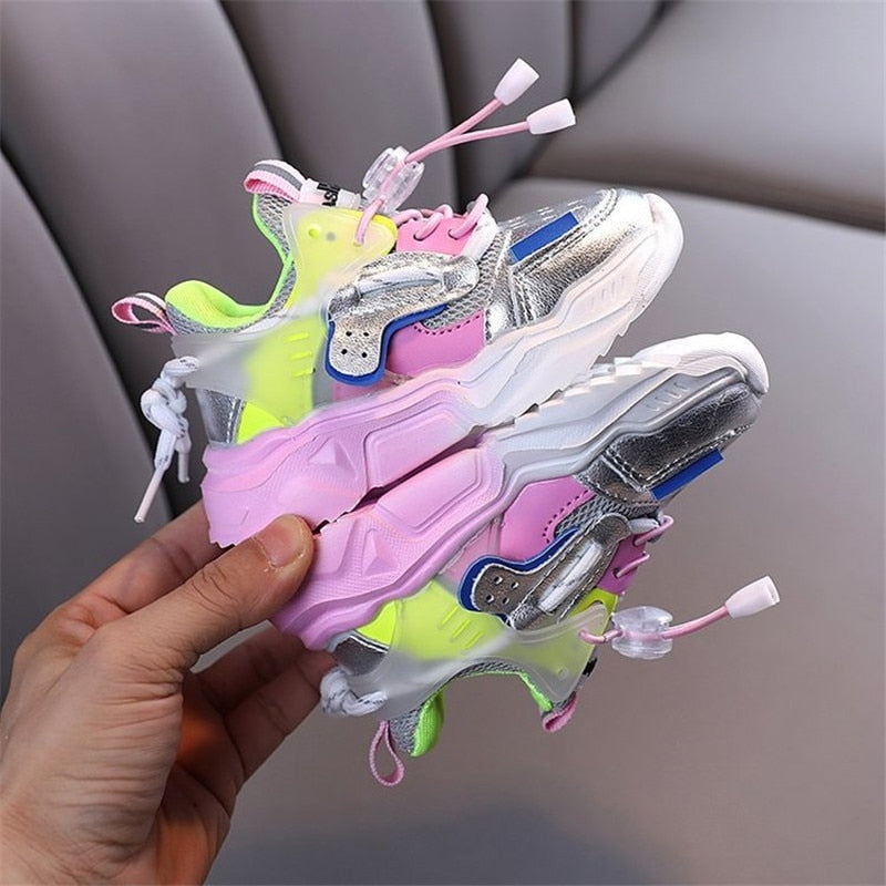 Wave Runner Soft Leather Non-slip Sneakers