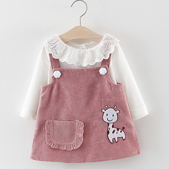 Autumn/ Spring Dress 2 color 6-24m