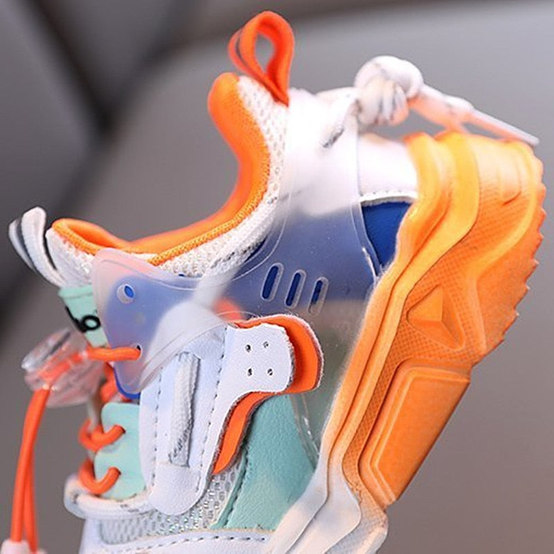 Wave Runner Soft Leather Non-slip Sneakers