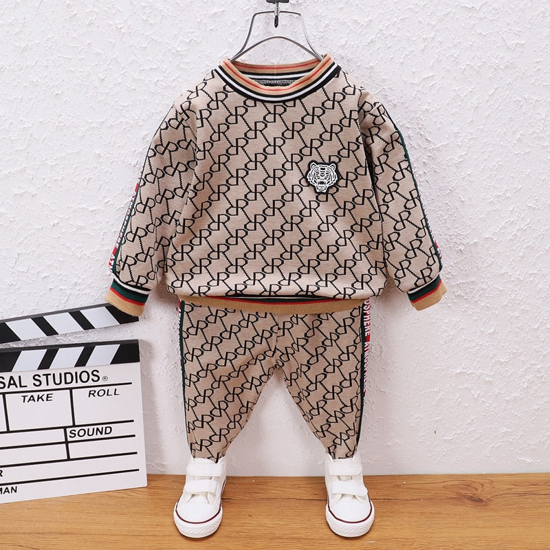 2 Pcs Tige Tracksuit 2 colors 9m-5 yrs