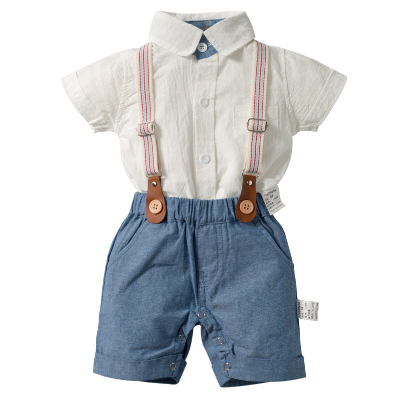 2Pcs Boys Casual Summer Set "Marcel" 0-24m