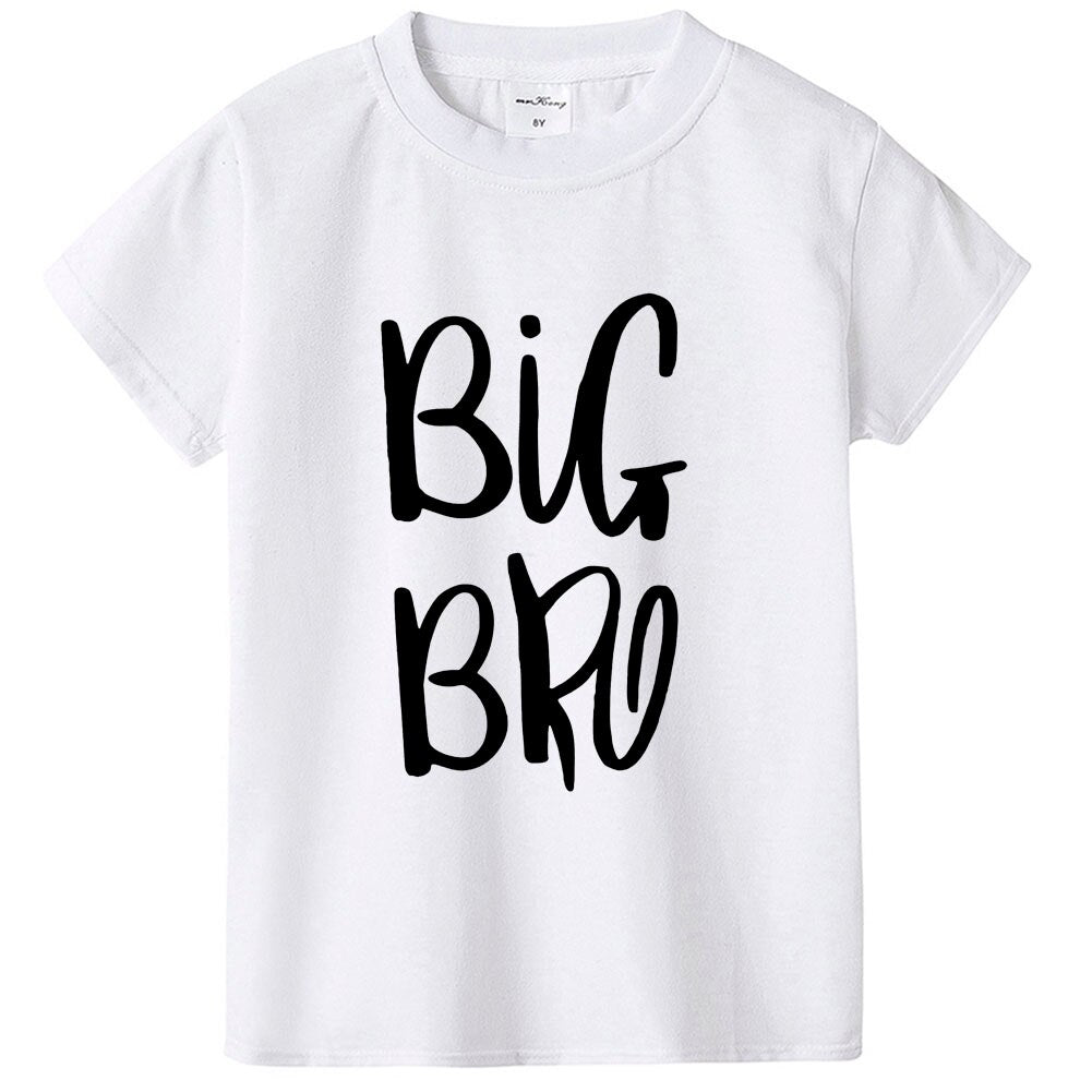 Big Bro Print Kids Boys T-Shirt 3-8yrs