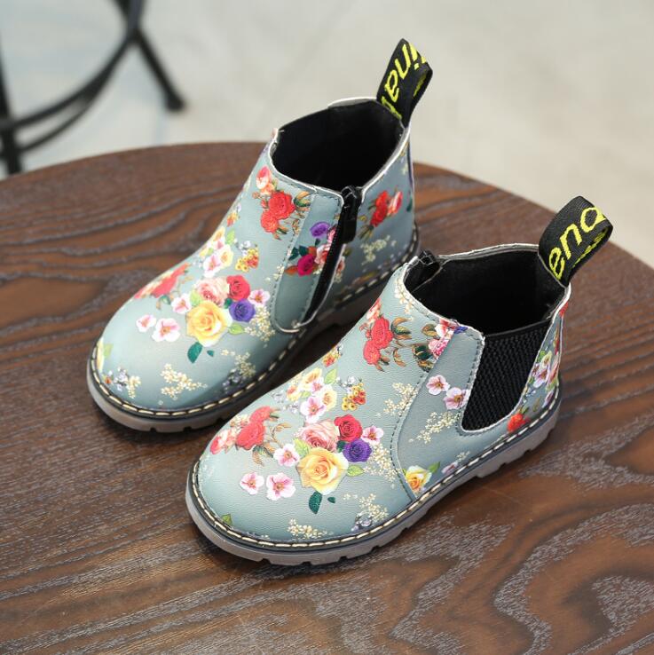 Girls Autumn Winter Boots Multiple colors 21-36
