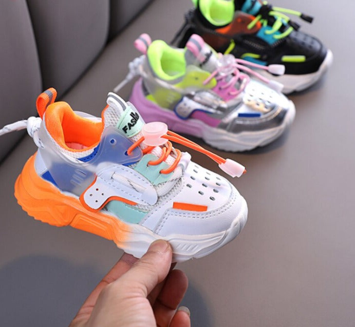 Wave Runner Soft Leather Non-slip Sneakers