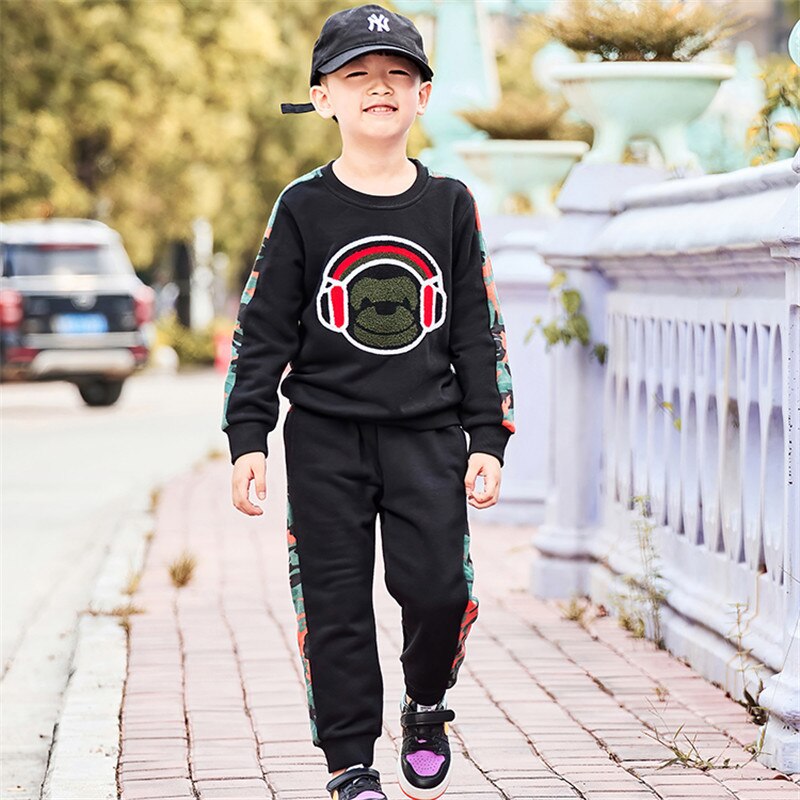 Modern Print 2 PCS Tracksuit 2T-7T