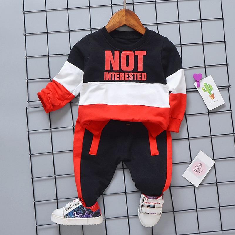 "Not Interested" kids Tracksuit 2 colors 9m-4yrs