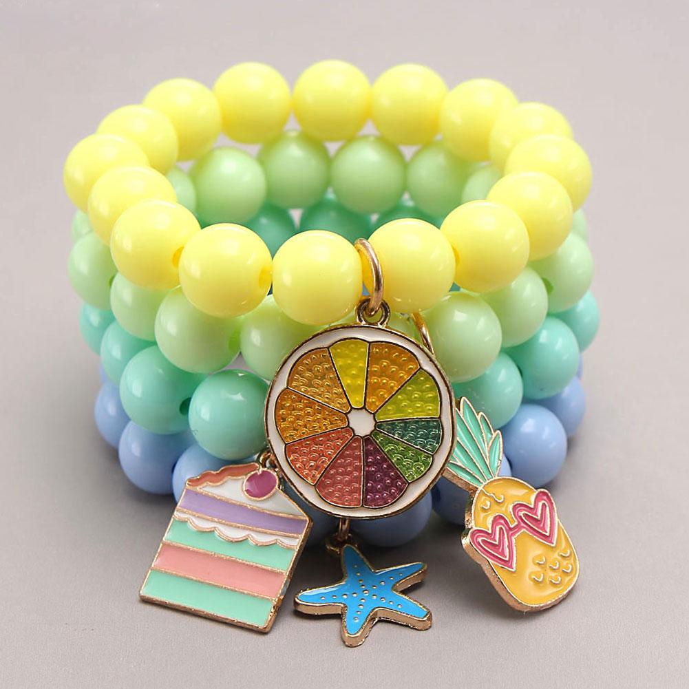 Candy Color Beads Bracelet