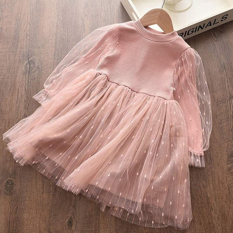 Girl Dress pink 2-7yrs