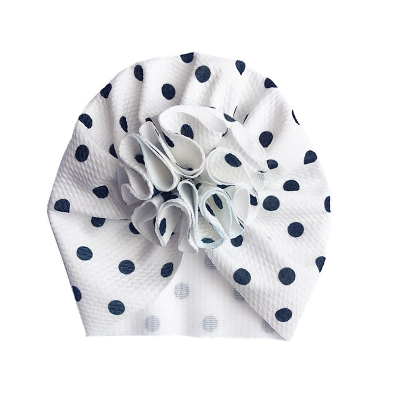 Turban Flower Baby Hat