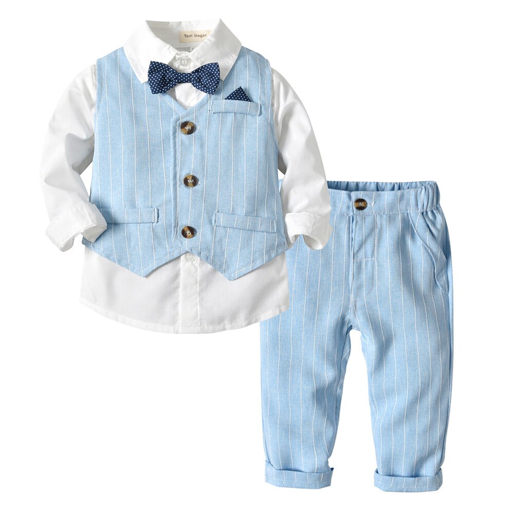 3Pcs Boys Smart Outfit "Mathieu" 0-24m