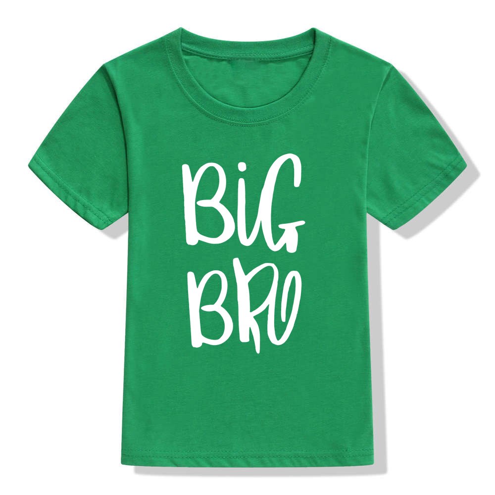 Big Bro Print Kids Boys T-Shirt 3-8yrs