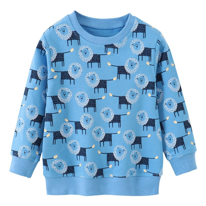 Charming Prints Crewneck Sweatshirt 2T-7T Various Styles