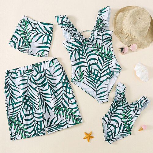 Family Matching Swimwear 4 Types