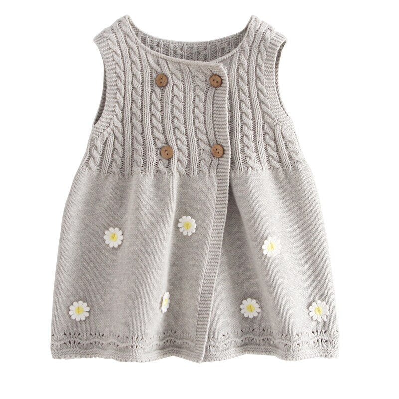 knitted Autumn dress 2-6yrs