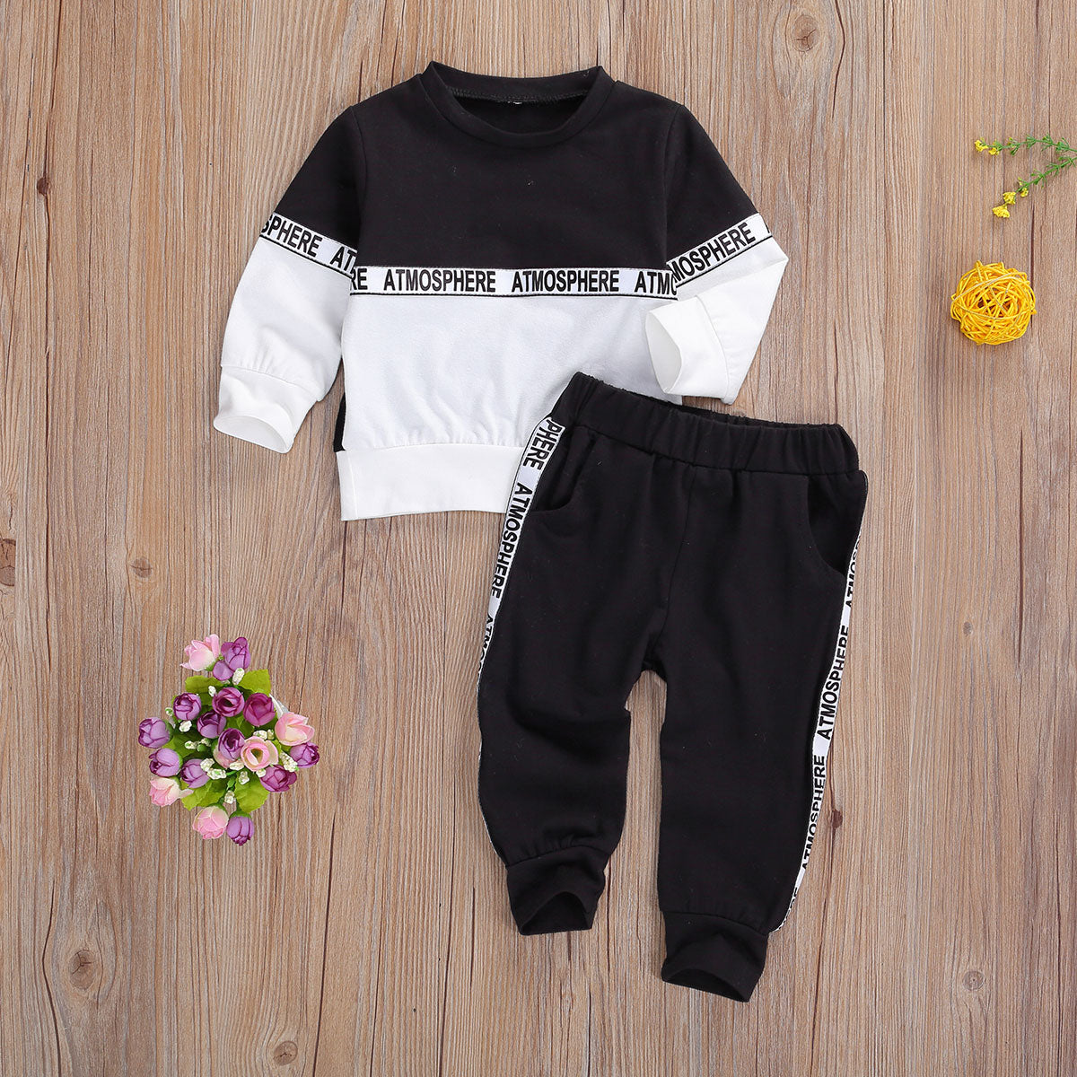 "Atmosphere" 2 Pc Tracksuit 6 Mos-3T Various Colors