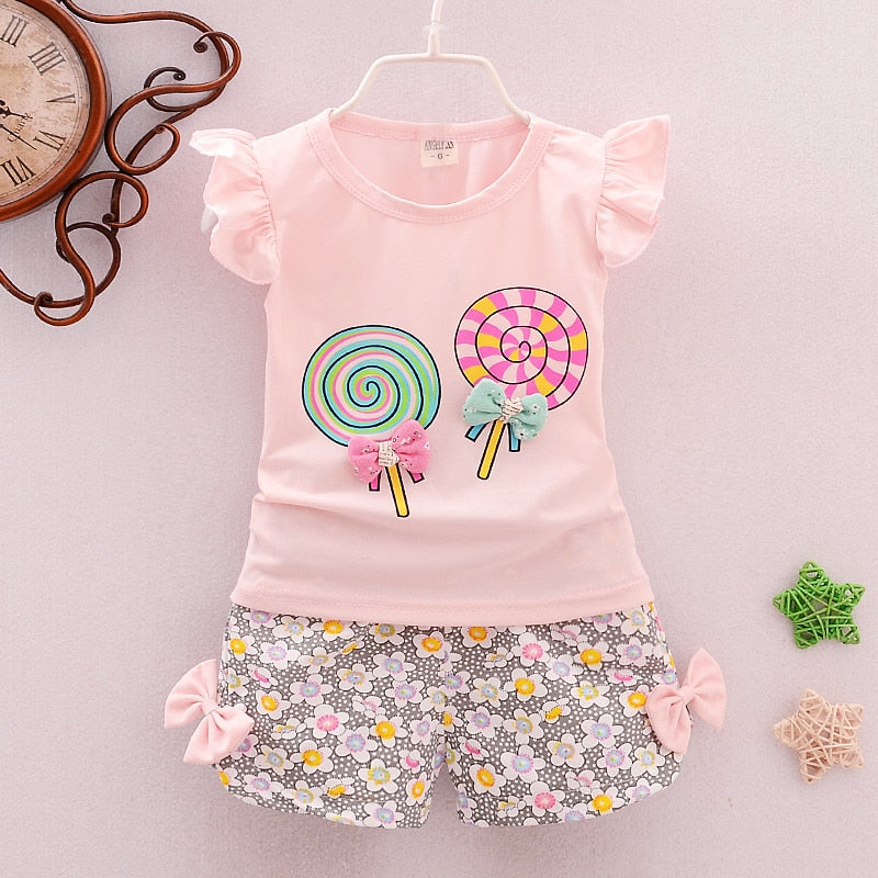 Lollipop Shorts Set (6M-5T)