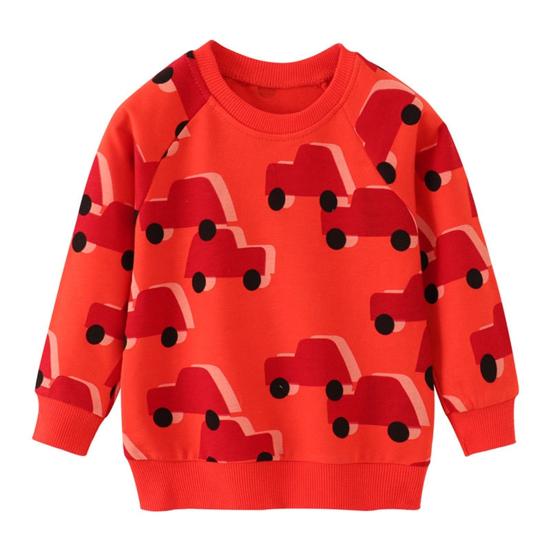 Charming Prints Crewneck Sweatshirt 2T-7T Various Styles