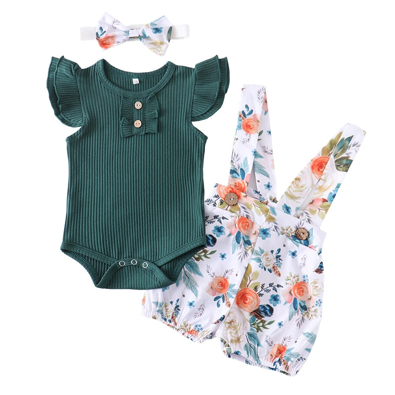 Baby Girl 3pcs fashion set 0-24m