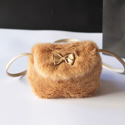 Girls Fur Handbag