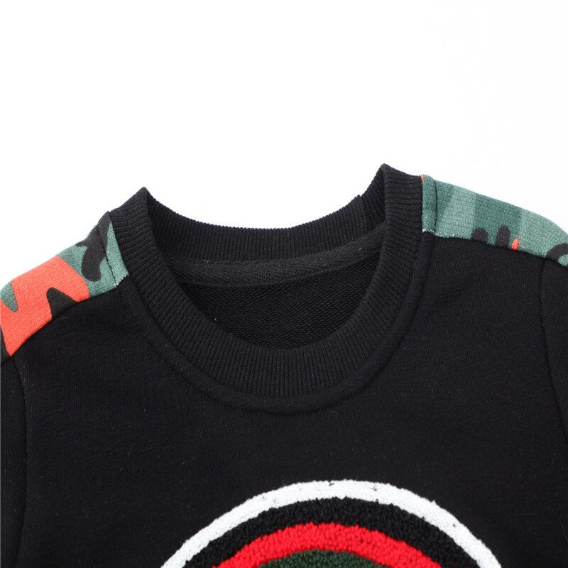 Modern Print 2 PCS Tracksuit 2T-7T