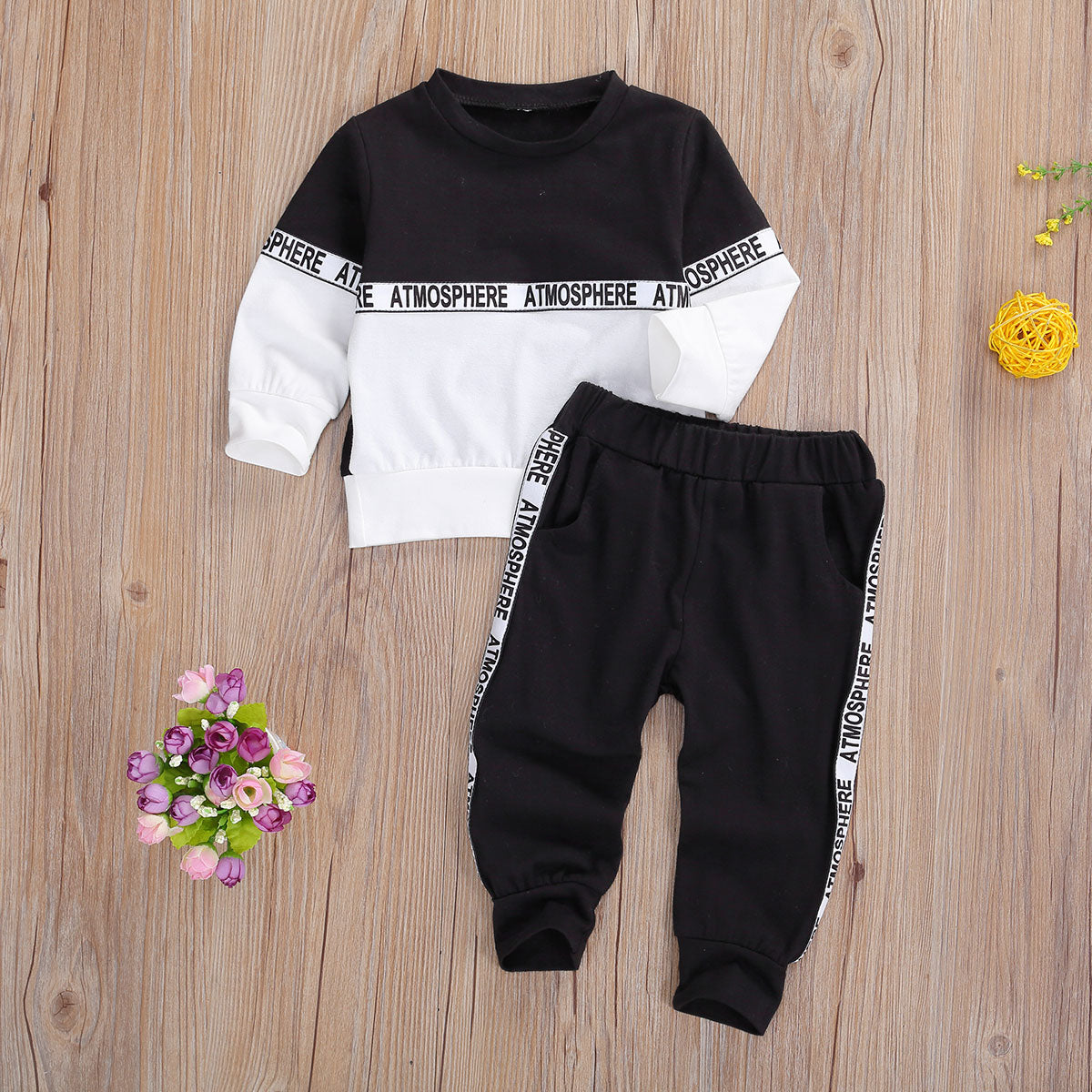 "Atmosphere" 2 Pc Tracksuit 6 Mos-3T Various Colors