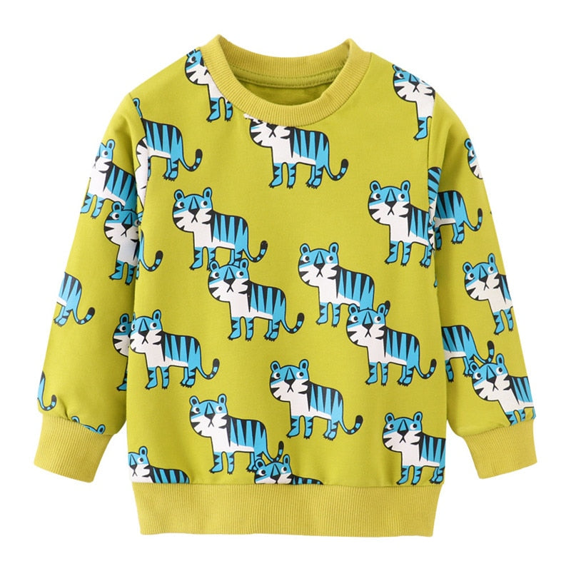 Charming Prints Crewneck Sweatshirt 2T-7T Various Styles
