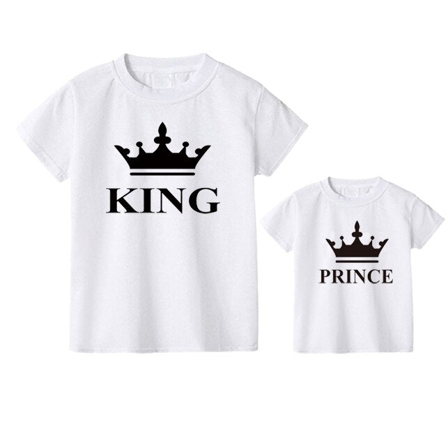 Big Man and Little Man & King and Prince Matching Shirts