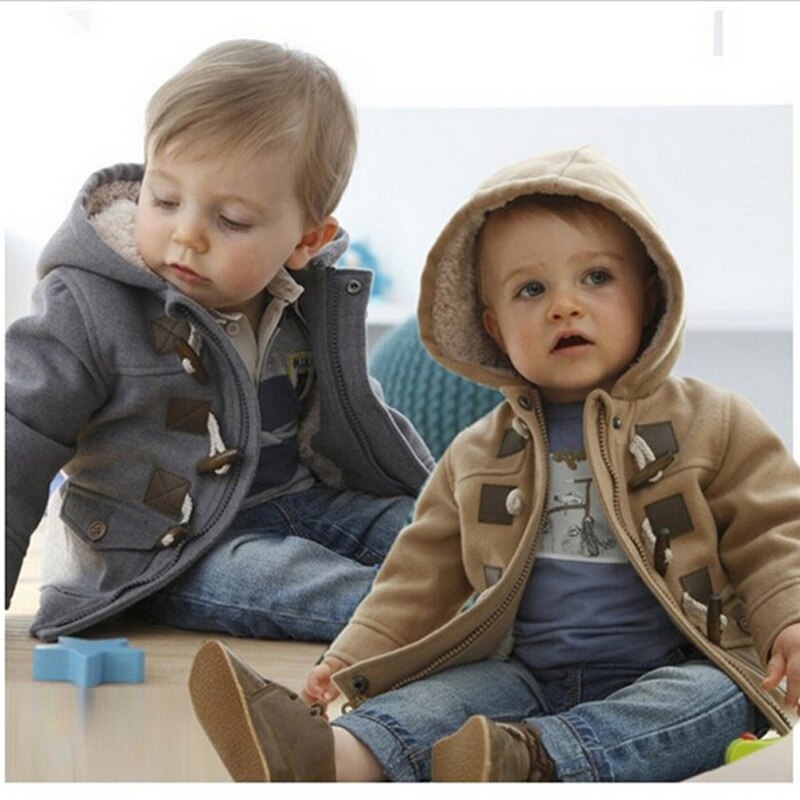 Baby Boy Hooded Jacket 2 colors 3m-3yrs