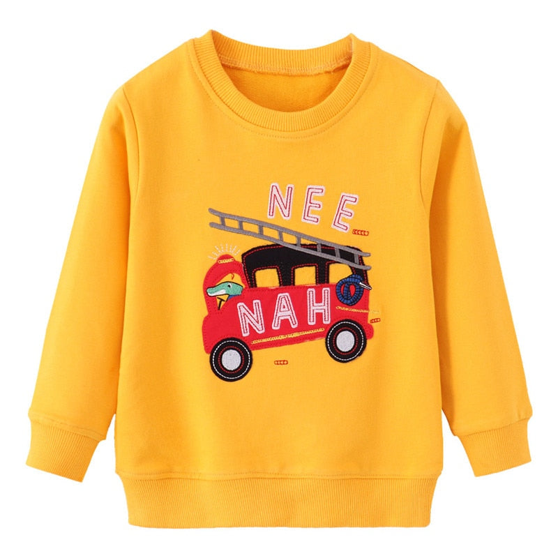 Charming Prints Crewneck Sweatshirt 2T-7T Various Styles