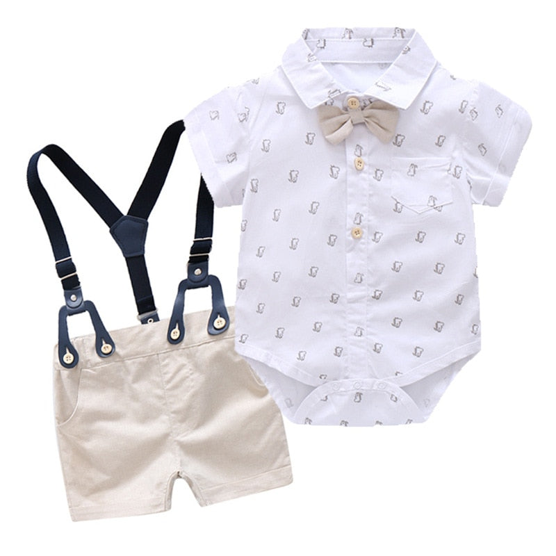 2Pcs Boys Casual Summer Set "Marcel" 0-24m