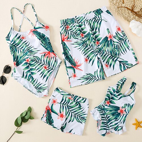 Family Matching Swimwear 4 Types