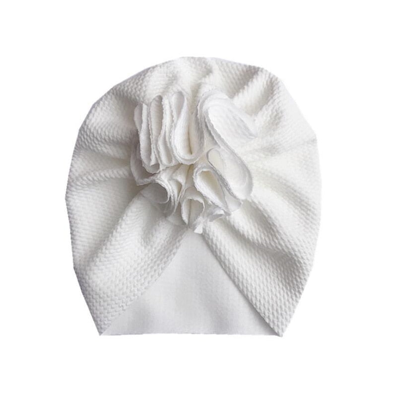 Turban Flower Baby Hat