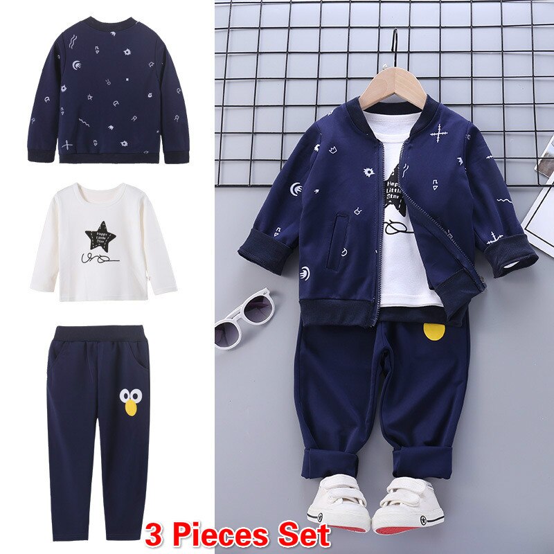 Leisure Suit 2pcs or 3pcs Suit 2-10yrs Navy/Red