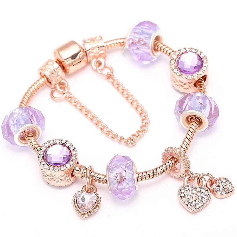 New Cute Little Bella Beads Charm Bracelet For Women & Kids