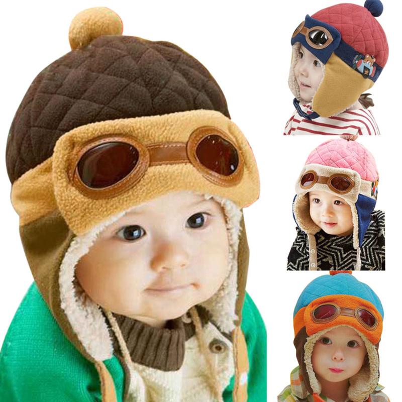 Winter Warm Baby Hats 4 colors
