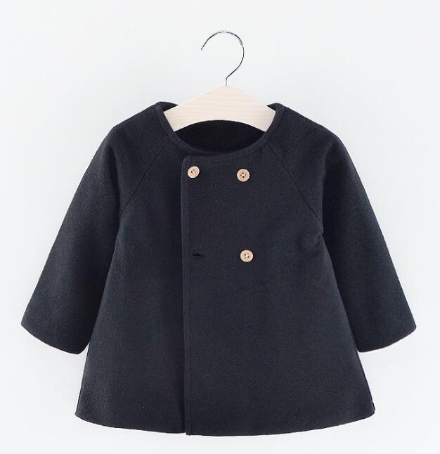 Girls Wool Blend Coat 10m-4yrs