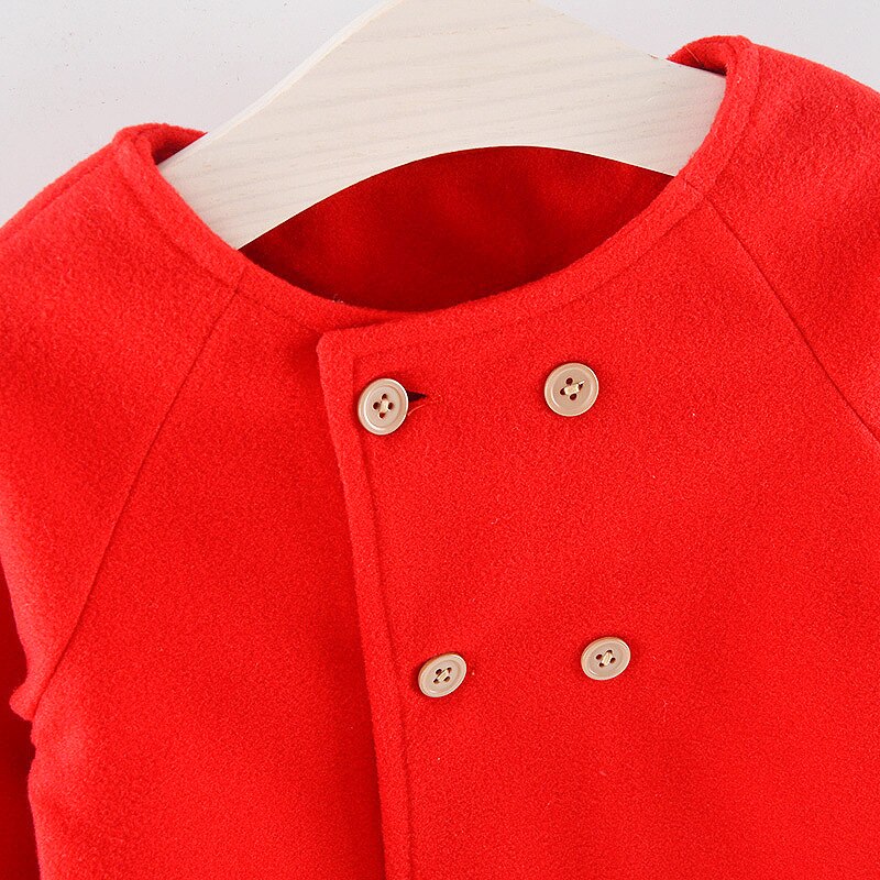 Girls Wool Blend Coat 10m-4yrs