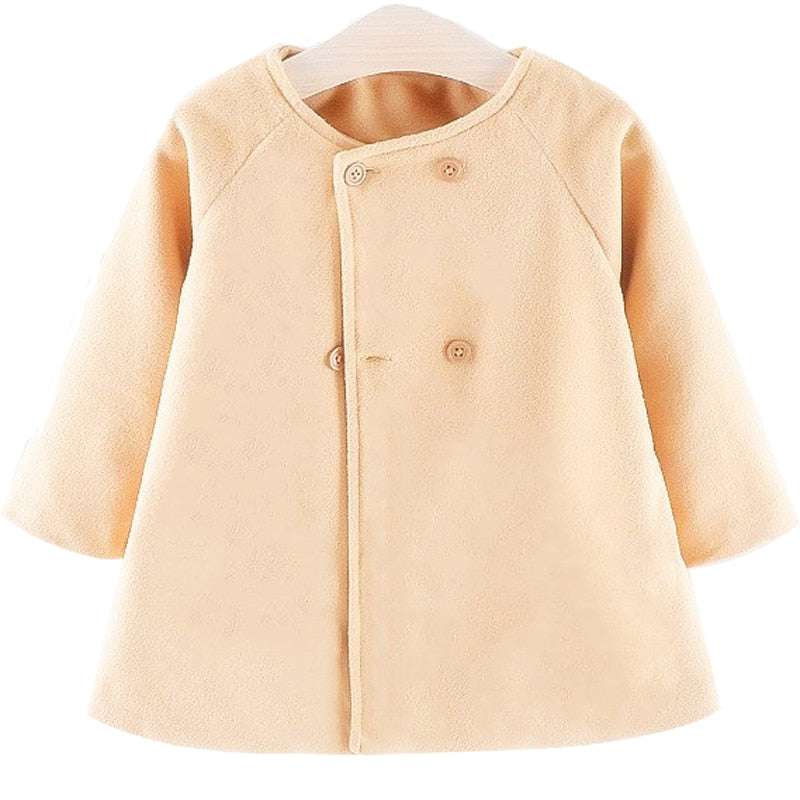 Girls Wool Blend Coat 10m-4yrs