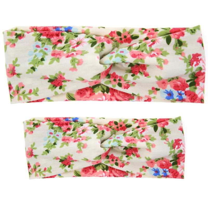 2pcs Mom Mother & Daughter Matching Headbands