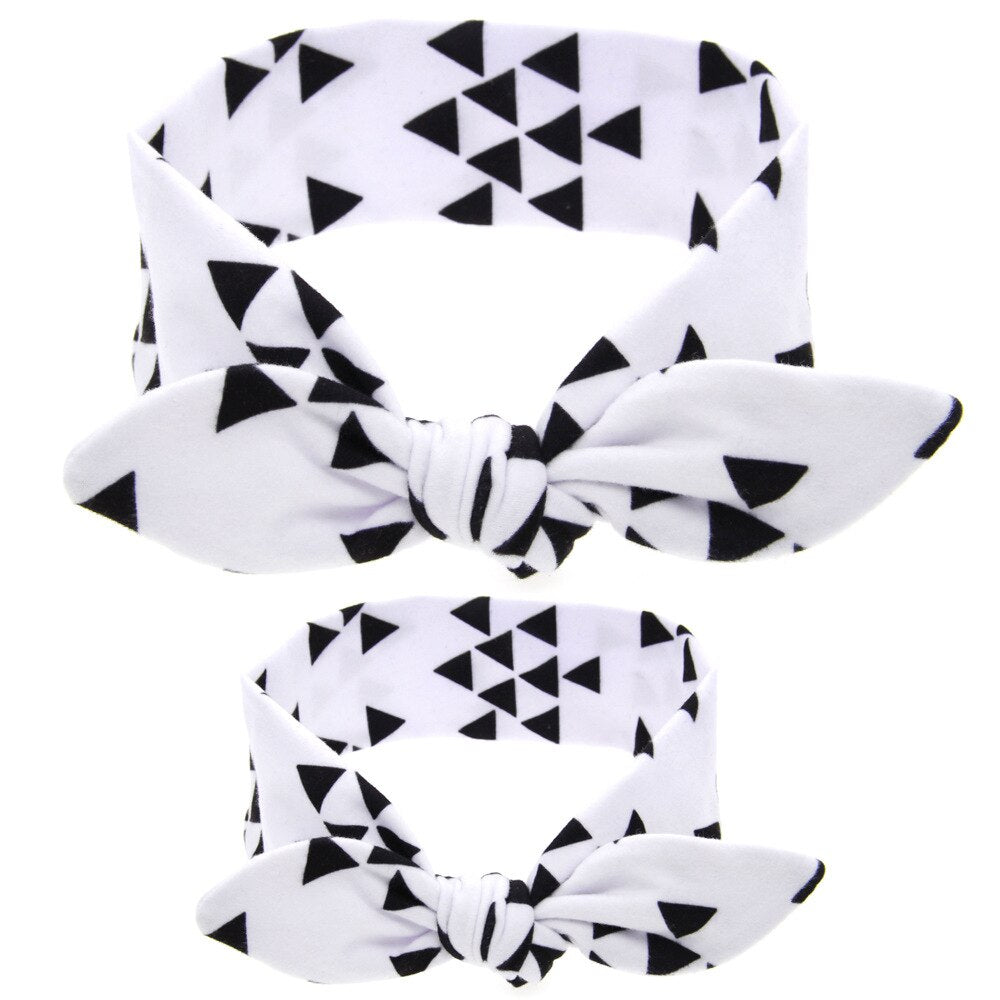 2pcs Mom Mother & Daughter Matching Headbands
