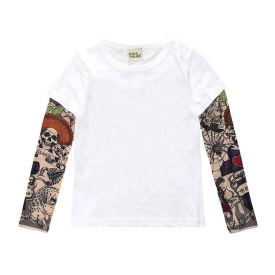 Novelty Tattoo Boys T-Shirt 2-7yrs
