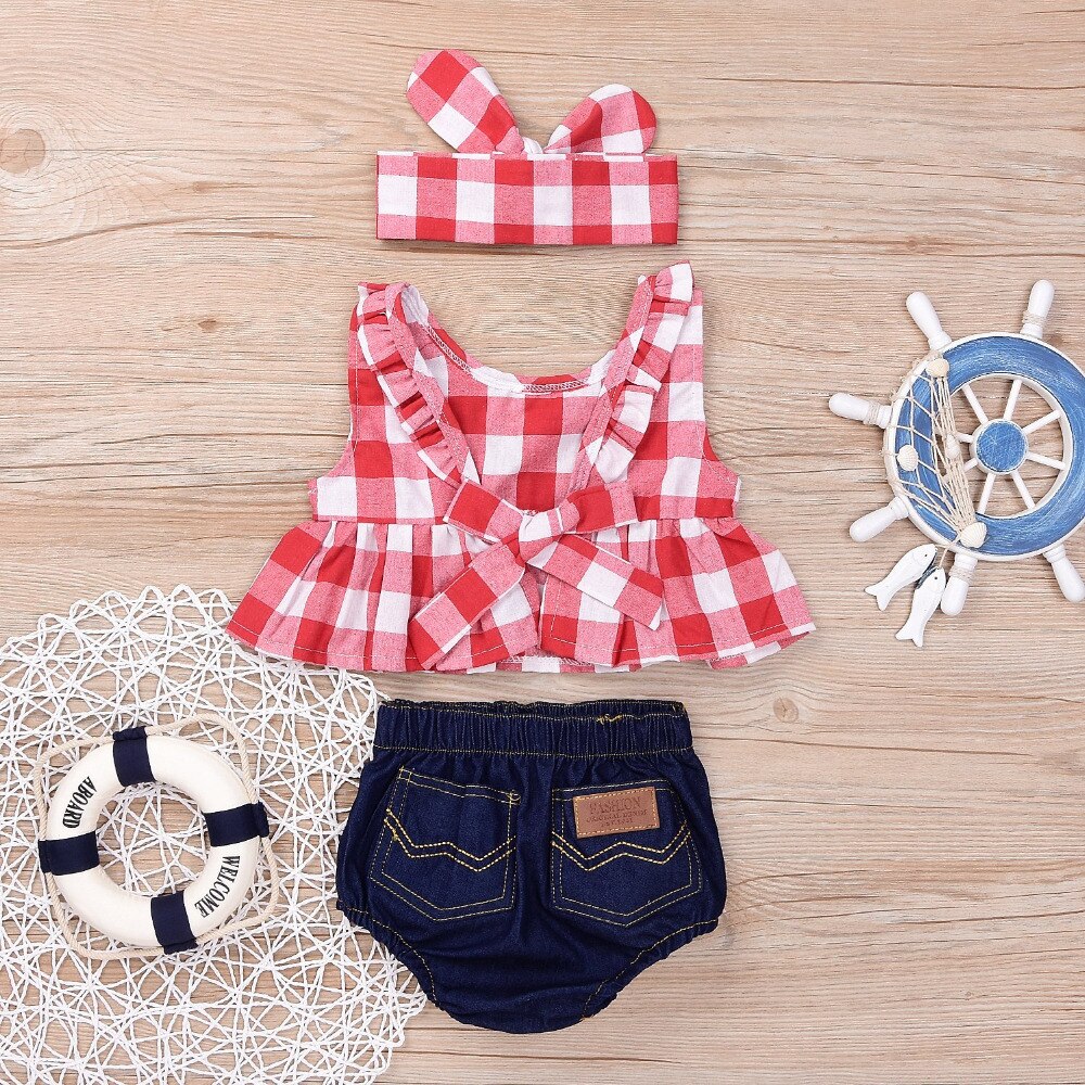 3Pcs Baby Girl Set "Paulette" 0-24m