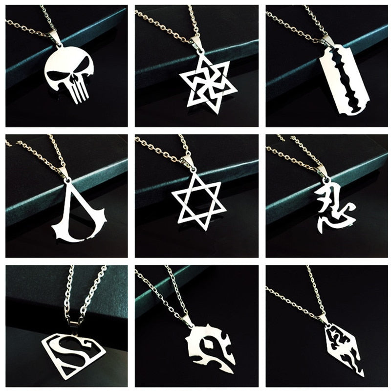 15 Styles POP Culture Pendant & Necklace